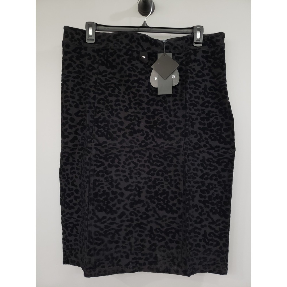 NEW 4XL KILLSTAR Leopard Print Catty Queen Midi Skirt Corporate Goth Emo WHIMSI